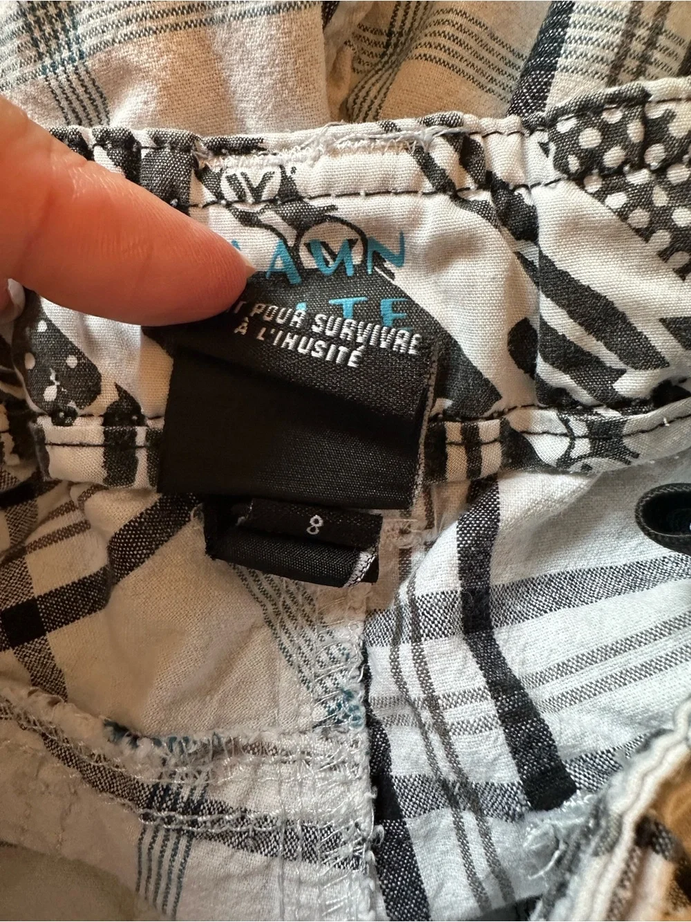 Shaun White lightweight plaid